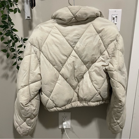 garage pleated puffer jacket (cropped) - Picture 2 of 2